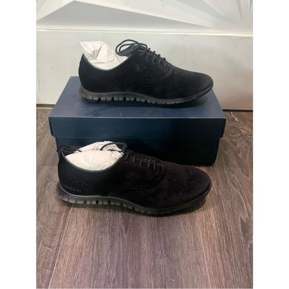 Cole Haan zerogrand velvet oxford womens • 6.5